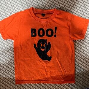 XS Halloween Orange Heavy Cotton T-Shirt